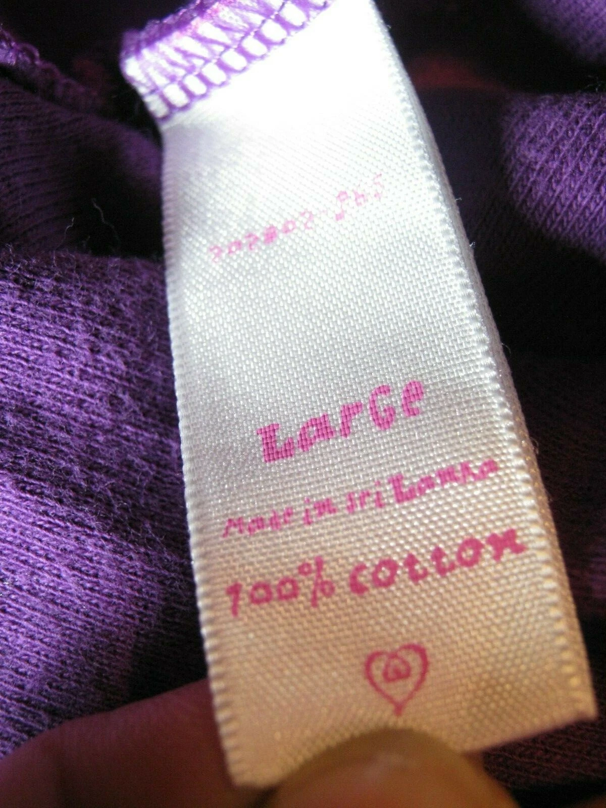 UNDERCOVER Felpa con cappuccio Victoria's Secret viola taglia grande