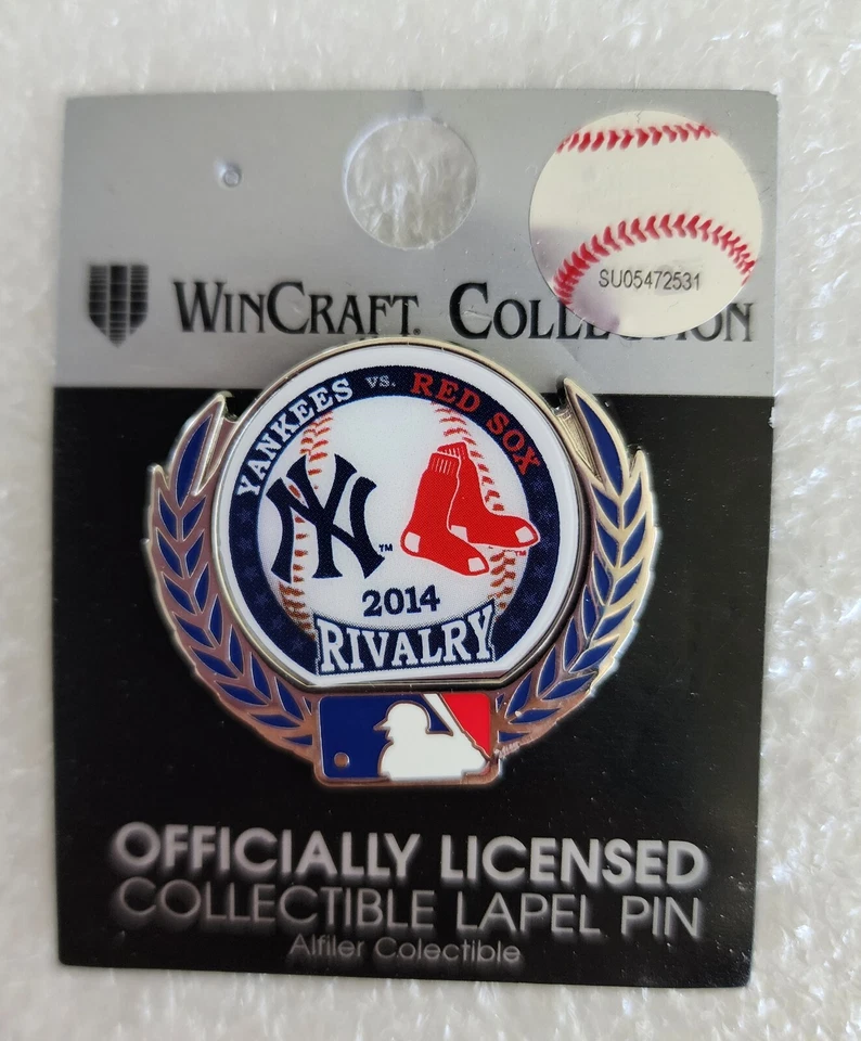 MLB~NEW YORK YANKEE/BOSTON RED SOX 2014 RIVALRY COLLECTIBLE PIN~FREE SHIPPING! - Image 4 of 4