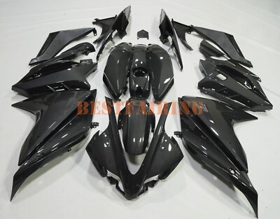 Black Carbon Fiber Painted Fairing Kit For Yamaha YZF R125 2008