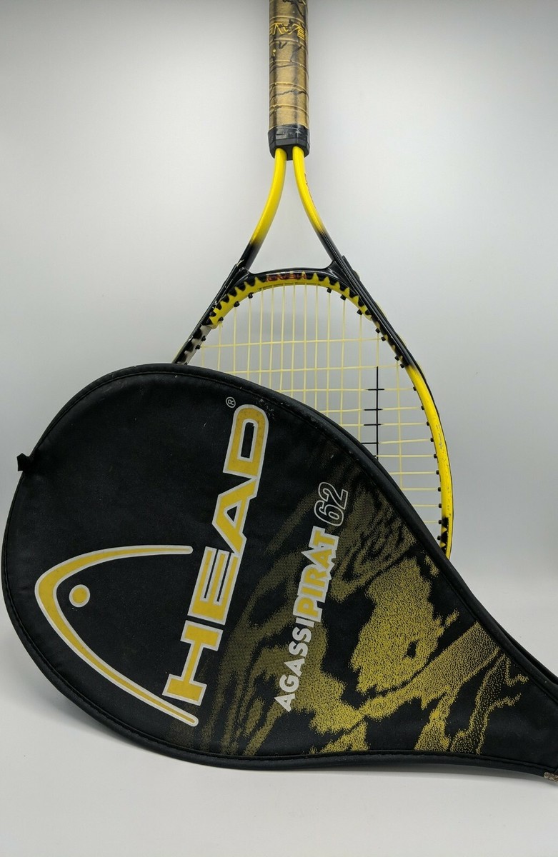 Head - Agassi Pirat 62 - Junior Tennis Racket & Cover - 3 7/8