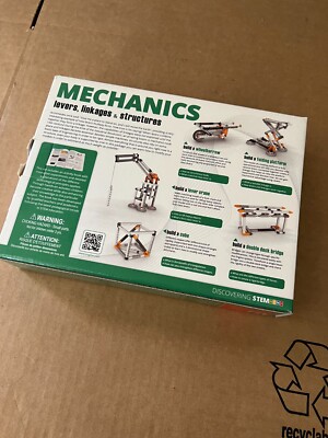 New Engino Discovering Stem Mechanics Levers/Linkages & Structures Building Kit