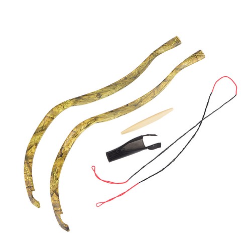 Takedown Recurve Bow Arrow Set Archery Traditional Horsebow Mongolian Shooting - Picture 19 of 30