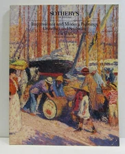 Sotheby's Catalog 1989 Impression Modern Paintings Sculpture Auction Sale Result
