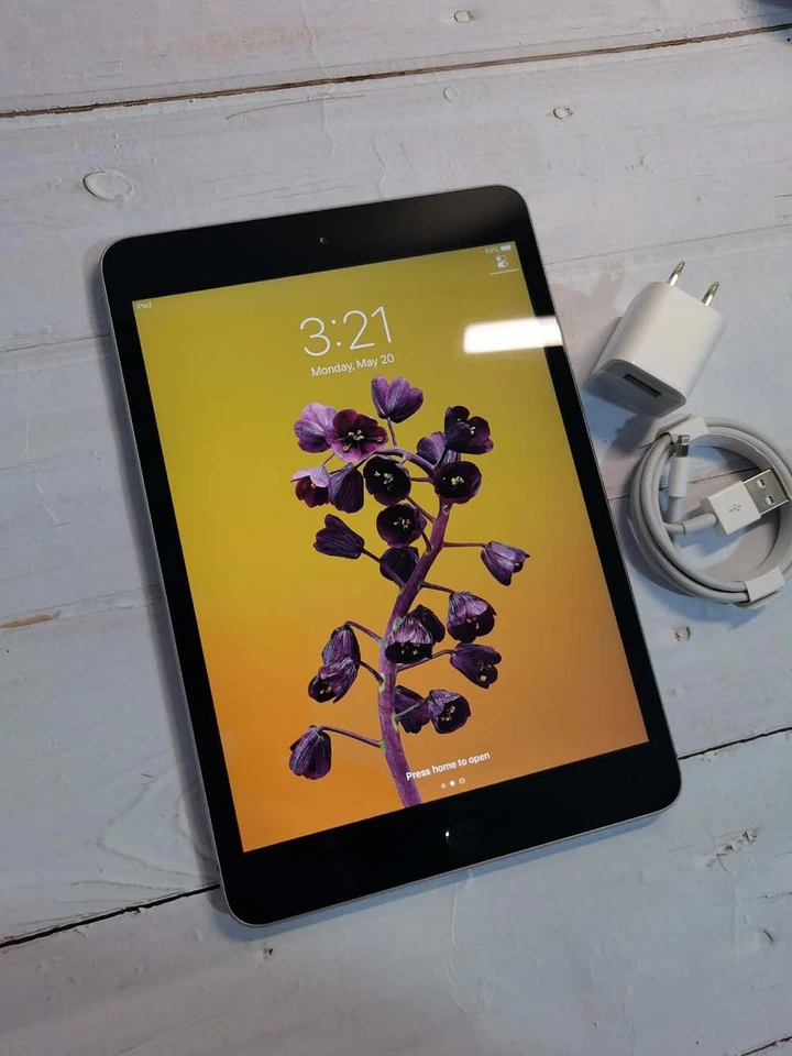 Apple iPad mini 3 -16GB Wi-Fi 4G iOS 8 Grey Tablet Unlocked Model A1599 - Image 4 of 4