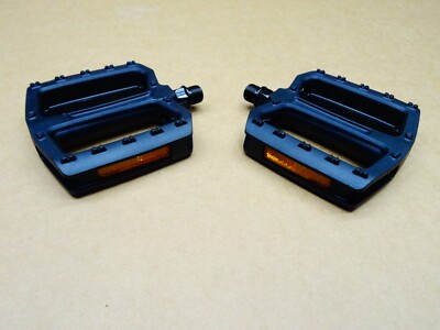 VP Components VPE-537 Resin Flat Plattform Pedale Low Profile 9/16'' Commuter