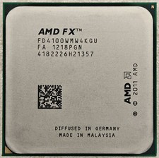 AMD FX Series FX-4100 Quad Core CPU 3.6GHz FD4100WMW4KGU Processor Socket AM3 
