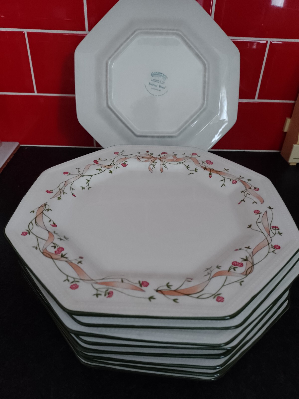 Johnson Brothers Eternal Beau Dinner Plates 10" eBay