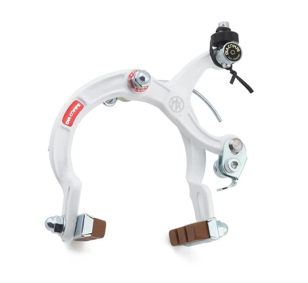 Freins Dia-Compe MX890 – Kit Avant Et Arrière Pour BMX Old School, Blanc