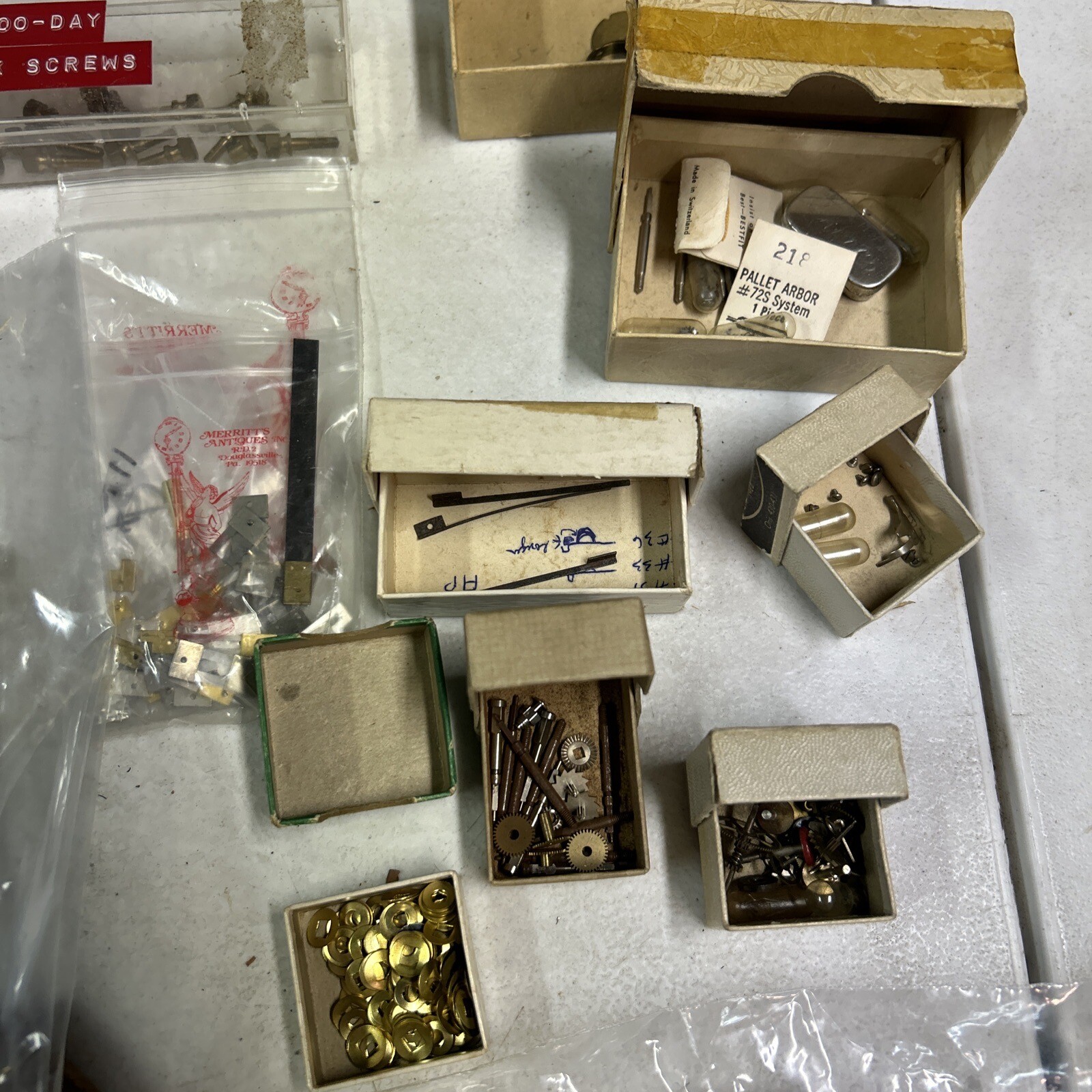 Vintage Clock Repair Parts Equipment Tools Etc…. eBay