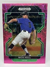 2022 Panini Prizm Draft Picks Nick Hull #PDP203 Pink Velocity Chicago Cubs NM