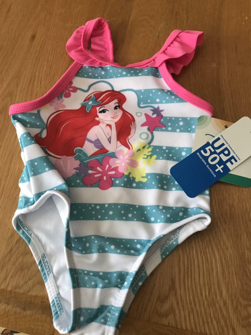 baby ariel bathing suit