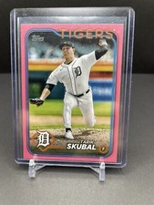 2024 Topps Series 1 Tarik Skubal #294 Tigers Pink Mother's Day /50  CY Young!!