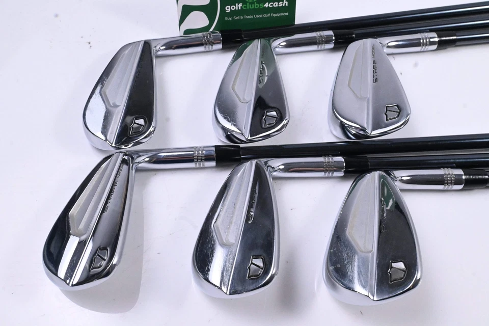 Wilson Staff Model Blade 2024 Irons / 5-PW / Stiff Flex UST Recoil Dart 75 - Image 2 of 4