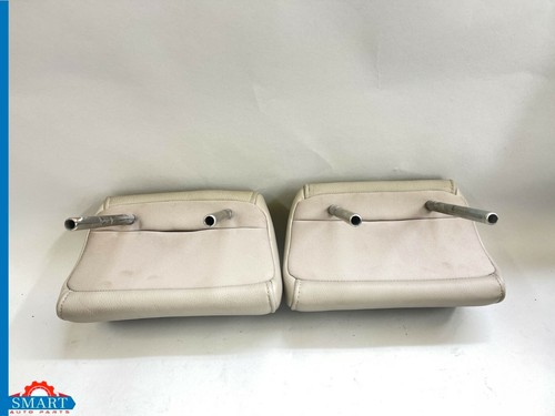 2007 Mazda CX-7 Headrest Head Rest Leather Gray 2nd Row Set Rear Left + Right - Picture 6 of 6