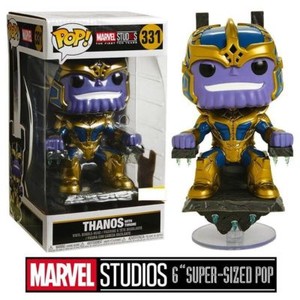 thanos on throne pop