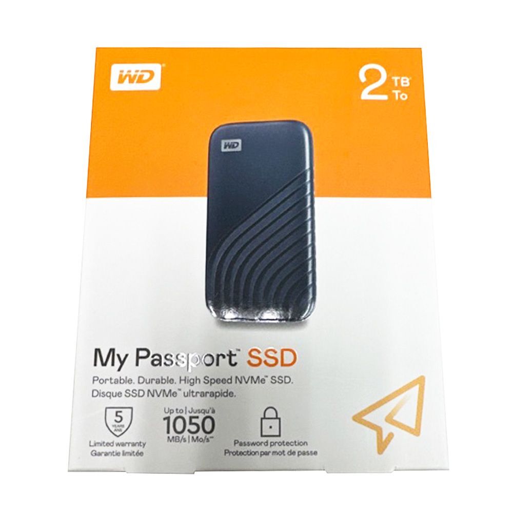 使用極少 ■ WD My Passport SSD 2TB Amazon.com: WD 2TB My Passport SSD Portable External Solid