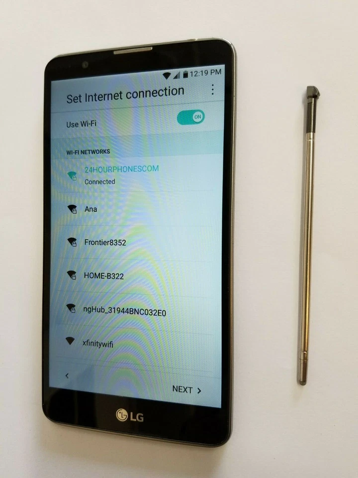 LG G Stylo 2 LS775 8GB Metallic Silver Boost Mobile Android Smartphone Phone - Image 3 of 4