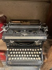 Antique S & N (Seidel & Naumann) IDEAL Typewriter Working thumbnail