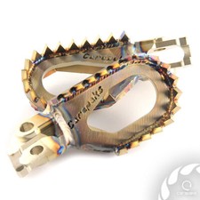 Pedane CARAPAKS adatte per KTM Husqvarna GASGASGAS 5 mm inferiore 5 mm...