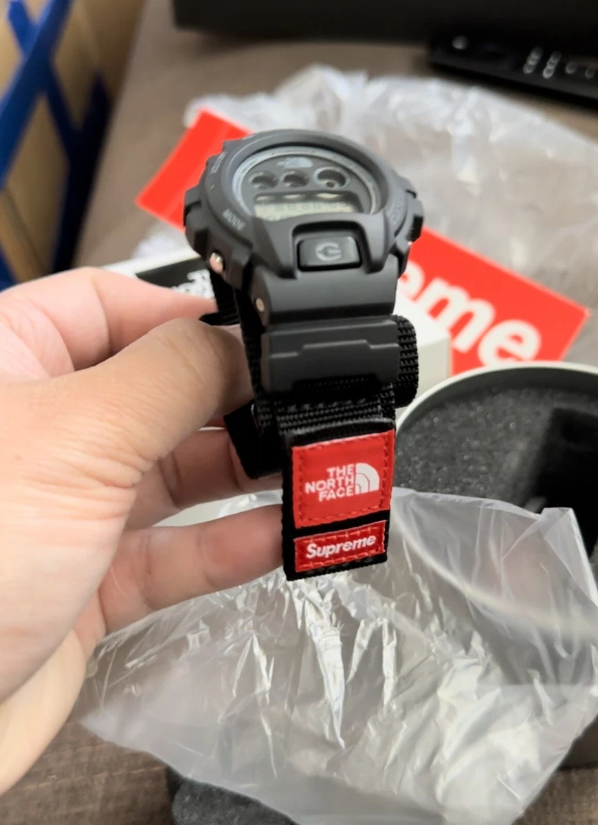 Supreme x The North Face G-Shock Watch Black Brand New *In Hand