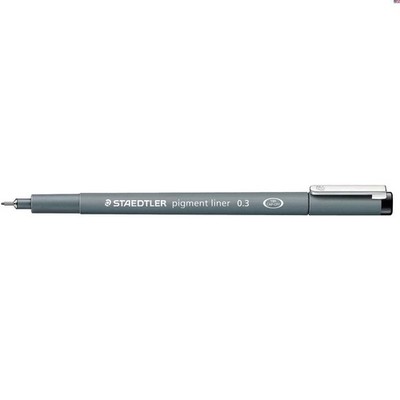 Pigment Liner, 0.3mm, Black Ink 308-0.3