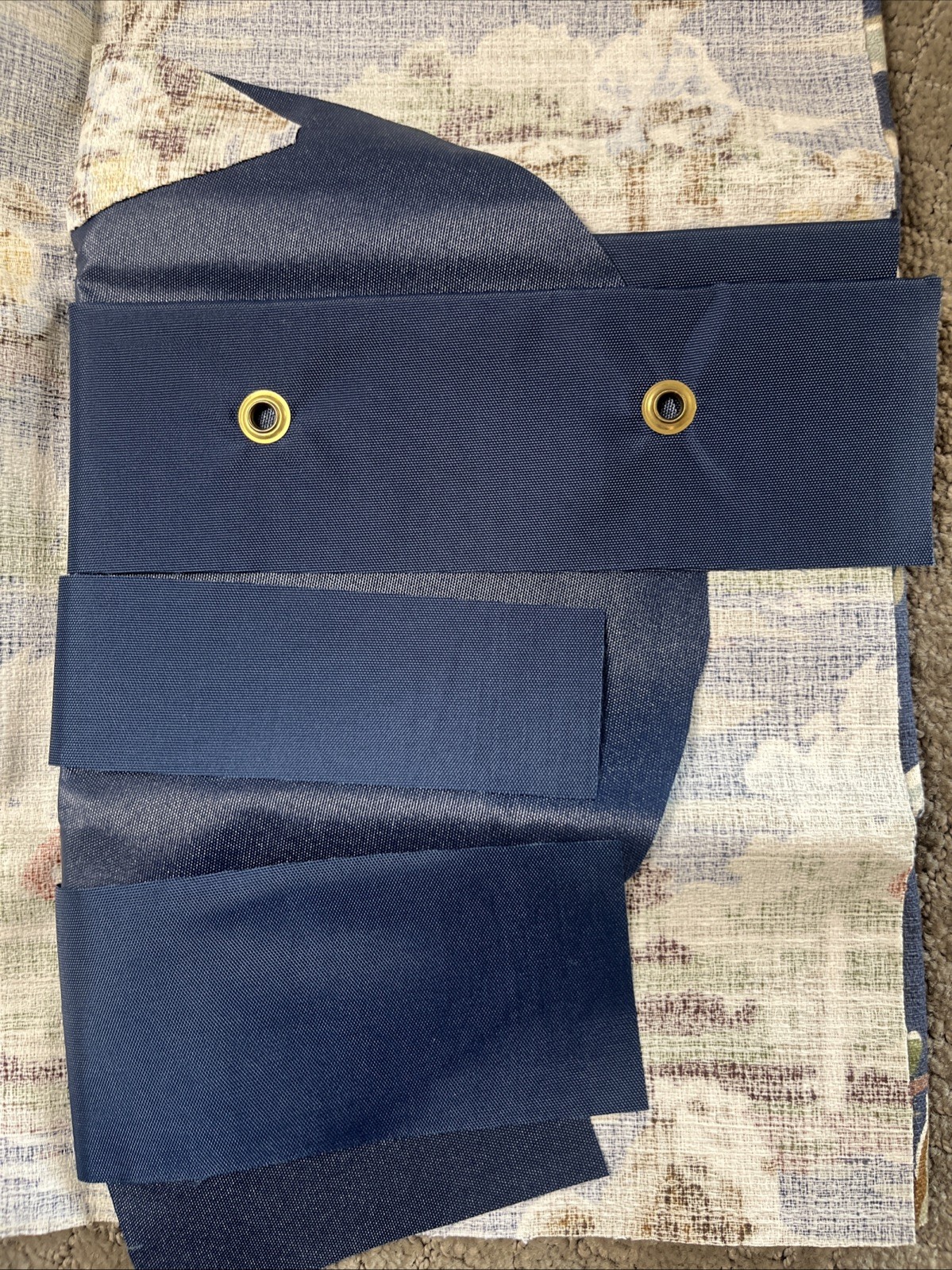 Frostline Sew Kit Campus Tote Bag Canvas Cowboy Fabric New Rare USA