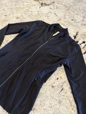 Athleta Jacket Womens Medium Black Shanti Pow...