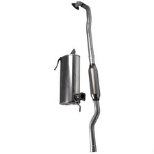 Resonator Pipe & Rear Exhaust Muffler 2014- 2018 For Mitsubishi OUTLANDER 2.4L