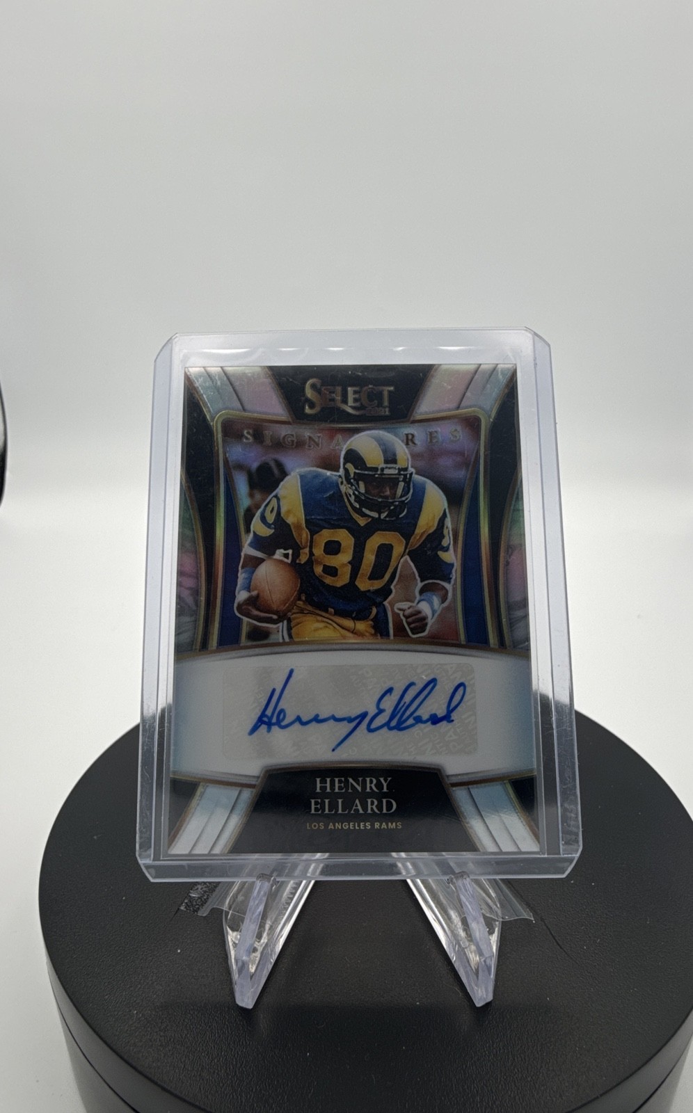 2021 Panini Select - Select Signatures Henry Ellard #SSP-HEL (AU)