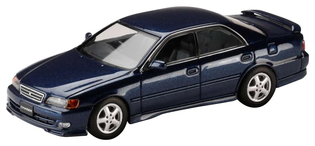 HJ64 1/64 Toyota Chaser TOURER V (JZX100) 1998 Dark Blue Mica