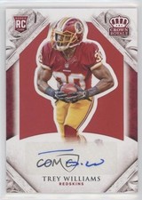 2015 Crown Royale Rookie Signature Retail Red 42/99 Trey Williams #191 Auto 9pd