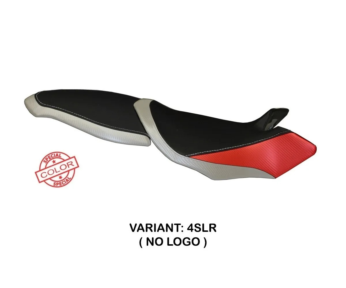 Seat saddle cover Nami SC Silver-Red TPZ MV AGUSTA BRUTALE 1078 RR 2007 2015 q4