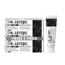Activated Charcoal Toothpaste,Clean Mint- 100 4.23 Ounce Pack of 3