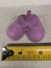 Vintage 1986 Hasbro Mr. Potato Head Clubhouse Kids Spud Purple Shoes Sneakers