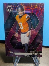 Will Lutz 2025 Panini Mosaic PURPLE SCOPE PRIZM DENVER BRONCOS #151
