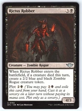 Rictus Robber U Outlaws of Thunder Junction # 102 NM Normal