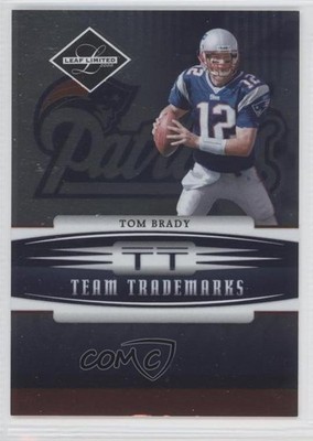 2006 Leaf Limited Team Trademarks 90/100 Tom Brady #TT-23 y7x
