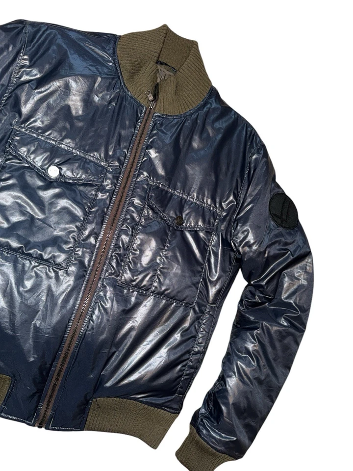 Chaqueta de bombardero William Rast SM (como se ve en Justin Timberlake) chaqueta de bombardero con cremallera Foto 4 de 4