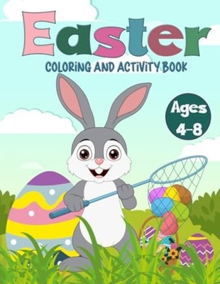 Easter Coloring and Activity Book Ages 4-8 -  NEW TREWORGY. GRAPH 2023-01-22
