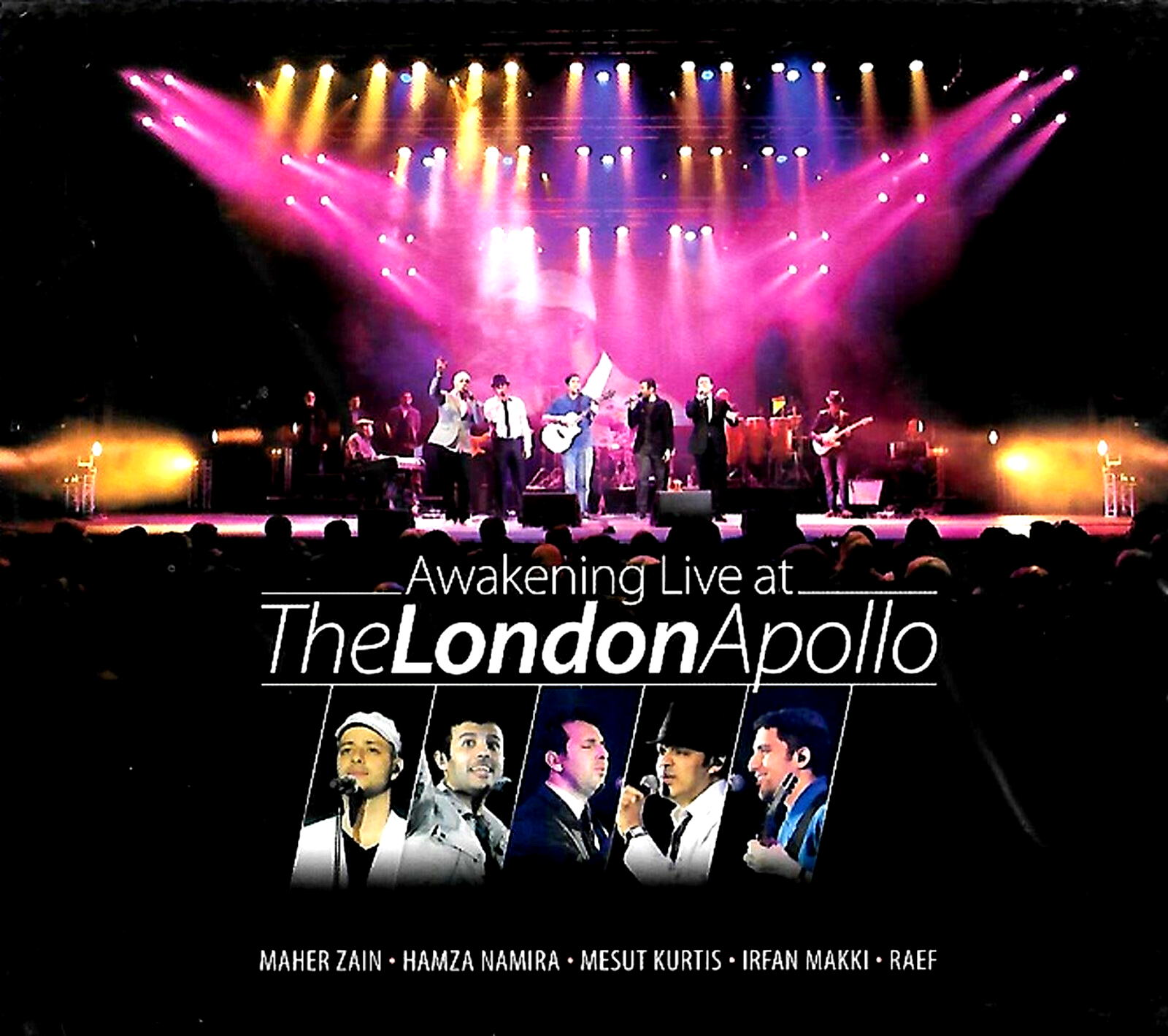 LIVE AT THE LONDON APOLLO- MAHER ZAIN, HAMZA NAMIRA -BRAND NEW NAATS NASHEEDS CD