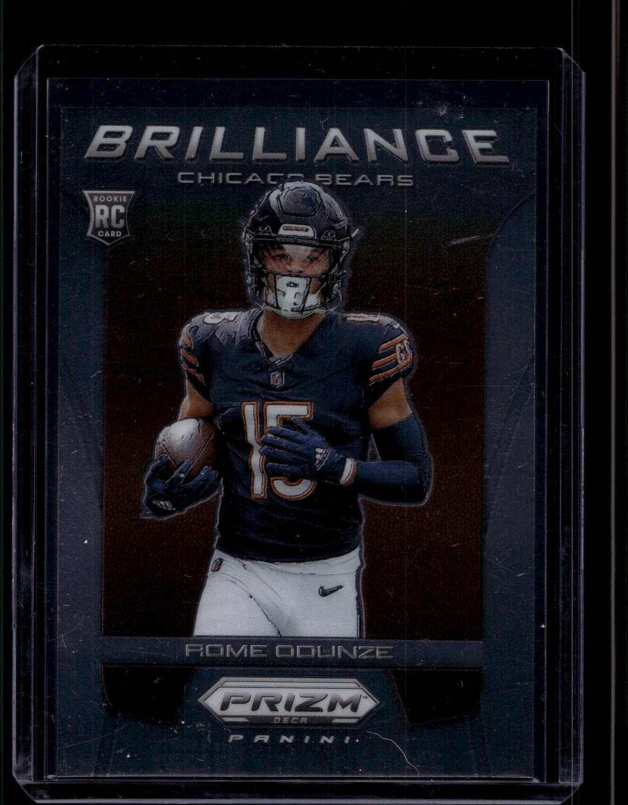 2024 Panini Prizm Deca #8 Rome Odunze Brilliance