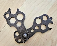 Altes WH Wehrmacht Truppenrad Klappbares Fahrrad Werkzeug 2 Weltkrieg DRGM.