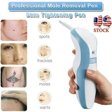 Fibroblast Plasma Pen & 4 Tips Eyelid Lift Wrinkle Spot Mole Removal Skin Beauty