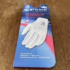 Bionic Stable Grip Golf Glove Ladies Right Large  Left Hand Golfer 