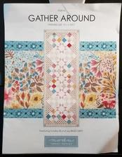 Gather Around Table Runner Pattern - Moda #PS30750 - feat BASICGREY -19x53- 2024