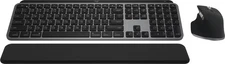 Logitech - MX Keys S Combo for Mac Full-size Wireless Scissor Keyboard -