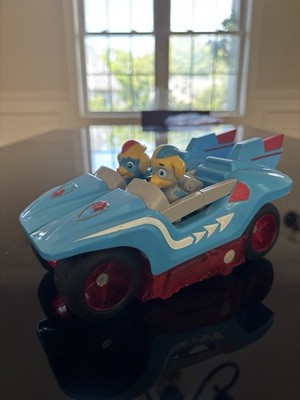 Paw Patrol Mighty Twins Ella Tuck Power Split Vehicle & Figure Set Light Sound