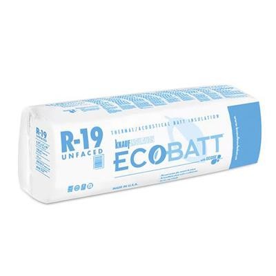 Knauf 995 SQFT 10 bags of R19 Unfaced 15 x 93 Fiberglass Fits 2X6