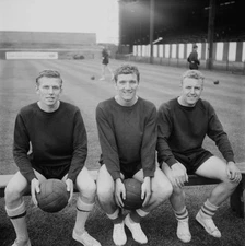 Bournemouth FC players John Archer Joe Ashworth Tony Priscott UK 2- Old Photo