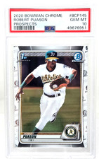 2020 Bowman Chrome ROBERT PUASON RC Rookie Baseball Card PSA 10 GEM MINT